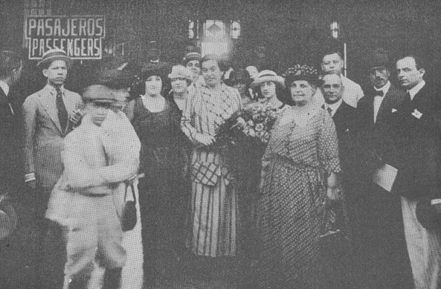 Gabriela Mistral en La Habana